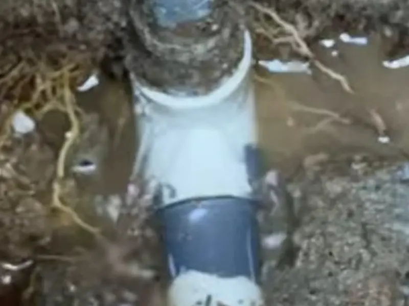 Corroded cast iron sewer pipe removed during repair for Sewer Line Replacement in Castle Rock, CO in Castle Rock, CO